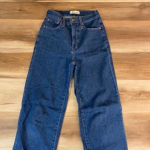 Madewell Jeans Womens 23 Perfect Vintage Wide Leg Denim